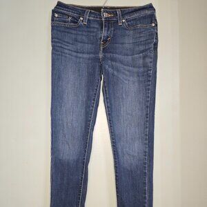 Levi's Women's Straight Leg Jeans, Medium Wash, Size W27/L30, Gently Used #14